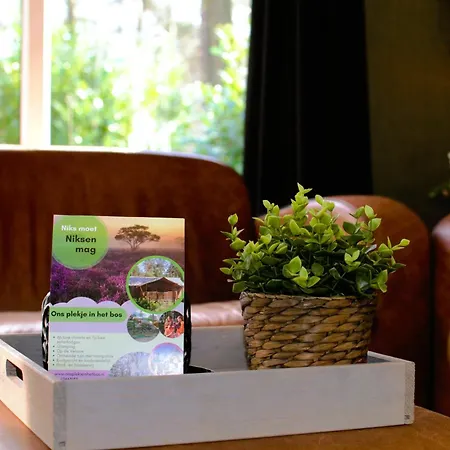 & Glamping Ons Plekje In Het Bos *